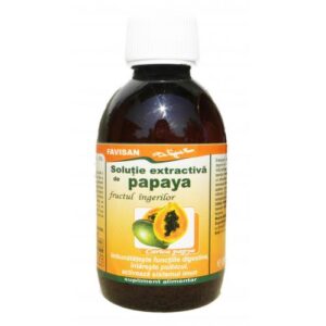 Soluție extractivă de papaya 200ml