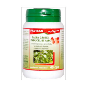 Vâsc, talpa gâștei și păducel 40cps