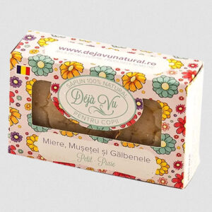 Sapun Natural Cu Miere, Musetel Si Galbenele 90gr